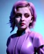 Placeholder: Artist, young madonna, android woman, sweet, clean skin, long eyeliner, short hair, circuits, ghost in the shell, latex coat, feather, cyber punk, neon, bamboo, blood, portrait, studio photo, unreal engine 5, soft color, 16 bit, god lights, ray tracing, RTX, lumen lighting, ultra deatail, volumetric lighting, 3d, finely drawn, hd.