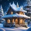 Placeholder: SnowStyle, a snow fairy house, highly detailed clean, beautiful detailed intricate, 8K, sharp focus, dim dusk, atmospheric lighting, behance contest winner, featured on unsplash, vector art, Miki Asai Macro photography, close-up, hyper detailed, trending on artstation, sharp focus, studio photo, intricate details, highly detailed,