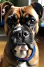 Placeholder: Boxer has stubble