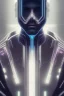 Placeholder: cyberpunk, head, men, portrai, tron