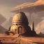 Placeholder: picture of the dome-shaped hanging city on underground mars