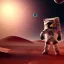 Placeholder: astronaut watching tv from mars unreal engine 5, octan render