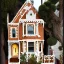 Placeholder: San Francisco victorian house as a gingerbread house