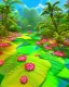 Placeholder: mystical venus fly trap, flowers, jungle, vibrant colours, impressionism, soft lighting. trees in background, dragonfly,