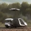 Placeholder: An autonomous electric recreational vehicle for traveling outside the city to nature, and when the vehicle reaches nature it splits into 2 units, one a residential unit and the other becomes a small vehicle