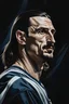 Placeholder: Zlatan Ibrahimović, art, illustration, painting, soccer, 32k uhd, energy-filled illustrations, alasdair mclellan, sharp focus --style raw