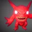 Placeholder: photorealistic, scary Pokemon made out of human skin, glowing red eyes, high quality, realistic, hyperrealism, trending on artstation, dim lighting shade