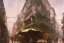 Placeholder: Hanoi train+train+corner building +A greengrocer in colorful genoa street+Italian medieval town +Italian city sea+alphonse mucha, greg rutkowski,matte painting, cryengine, hyper detailed, felix kelly, fantasy art, seb mckinnon