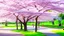 Placeholder: Fortnight, cherry blossom tree