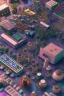 Placeholder: microscopic community living on a circuitboard:: hyperrealisitc circuitboard:: 8k