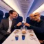 Placeholder: Me having coffee with Satya Nadella on an airplane