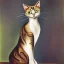 Placeholder: Portrait of a cat by Salvador Dali