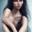 Placeholder: portrait one wonderfull brazilian woman, long black hair, highly realistic, 8k, volumetric lighting, particales,cinamatic, deep colours