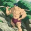 Placeholder: ancient bodybuilding god