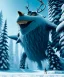 Placeholder: A giant frozen creature ,midjourney style, 8k, photorealistic, cinematic lighting, dramatic, atmosphereric,