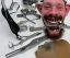 Placeholder: headgear, dental braces, clamp tools, goblin funny, kev walker