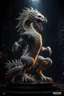 Placeholder: Bone Naga. full body shot. fantasy and horror setting, Cinematic lighting, Volumetric lighting, Epic composition, Photorealism, Very high detail, Character design, Unreal Engine, Octane render, HDR, Subsurface scattering, fantasy art,