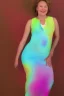 Placeholder: Portrait lady, full body shot, full-color long shot Fluowave