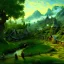 Placeholder: Epic Drawing of scenery of The Hobbit estilo Van Gogh 4k