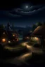 Placeholder: ночное село