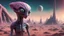 Placeholder: a medium quality close up photograph of an (alien) creature on an (alien world), extraterrestrial life, sci-fi, surreal, otherworldly, vibrant colors, fantastical, imaginative, digital art, high detail, concept art, 4k