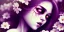 Placeholder: dead girl buried in flowers, beautiful, eyes closed, laying down, gothic