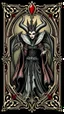 Placeholder: goblin queen card with ornate frame