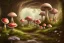 Placeholder: mushrooms home with windows