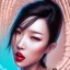 Placeholder: An asian woman’s face while she has an orgasm