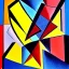 Placeholder: cubist painting