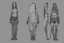 Placeholder: Female character 19 years Proportions of the character the head-to-body ratio . Create a distinctive silhouette that helps the character stand out and be easily recognizable Design the character's face, including the shape of the head, eyes, eyebrows, nose, mouth, and ears. Consider the character's personality, age, and any unique that set them apart depth and visual interest. Front, Side, and Back Views: Provide multiple views of the character, including front, side, and back mode sheet .
