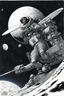 Placeholder: [art by Marcel Gottlieb, dit Gotlib] a Licensed space jockey