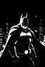 Placeholder: Batman in anime style in sin city