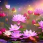 Placeholder: one big crystal subtle lotus in a galactic ambiance with a beautiful fairy, delicate colors, finely tuned detail, ultra high definition, 8 k, unreal engine 5, ultra sharp focus