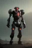 Placeholder: dark armor robot ai soldier mech dystopian scary gladiator predator monster