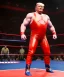 Placeholder: Wrestler Donald trump, wrestling, sweat, blood, red breeches, suspenders, stars, retro style, 80s, hot ambient, photo studio, vibrant color, gradient, highly detailed, art stations, concept art, smooth, unreal engine 5, god rays, ray tracing, RTX, lumen lighting, ultra detail, volumetric lighting, 3d, finely drawn, high definition, high resolution.