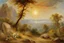 Placeholder: sunny day, clouds, rocks, trees, mountains, flowers, william turner paintings