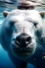 Placeholder: Narwhale merged with a polar bear realsitic
