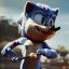 Placeholder: hiper realistic, render, 4k, unreal engine, photo realistic, sonic the hedgehog, high detail, volumetric lighting, tiny features, intricate detail,