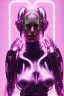 Placeholder: cyberpunk, pink latex body, women, body portrai, big boobs, highlight eyes perfect, skin, tron, cyborg, perfekt sexy, real, dream, hr giger