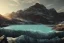 Placeholder: highly detailed glacial lake landscape, sunset, cinematic lighting, 4k, 8k, octane render, trending on artstation, pinterest, extremely detailed, ambient lighting, single frame