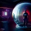 Placeholder: The universe is inside a glass ball over table, angry, emperious, 8k resolution concept art portrait by Greg Rutkowski, cyberpunk 2077