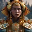 Placeholder: Kazakh tribes, thread, embroidery, intricate detail, sharp focus, dynamic lighting, octane render, blender, Unreal Engine, high detail