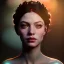 Placeholder: A portrait of a beautiful queen of Faery, atmospheric, realistic, unreal engine, cinematic lighting neon, octane render.