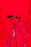 Placeholder: rap, hiphop, cartoon, super HQ, red colors