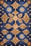 Placeholder: portuguese tiled azulejo, celestial cosmic galaxy repeating symmetrical pattern