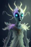 Placeholder: anthropomorphic malign spirit,award-winning cgi, blender, rendered,coloured, sparkling, pale colouring