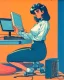 Placeholder: Masterpiece, High Focus, Retro Computer, retro pc,