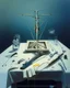 Placeholder: human body, universe-like table,complex surgical instruments mixed with human body-like musical instruments,minimalism,Painting By Adrian Ghenie, Rene Magritte, Lucian Freud