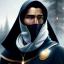 Placeholder: ultra realistic illustration, man in a dark blue hood, with black hair, mysterious, poker man, highly detailed, digital painting, artstation, concept art, smooth, sharp focus, illustration, art by artgerm and greg rutkowski and alphonse mucha